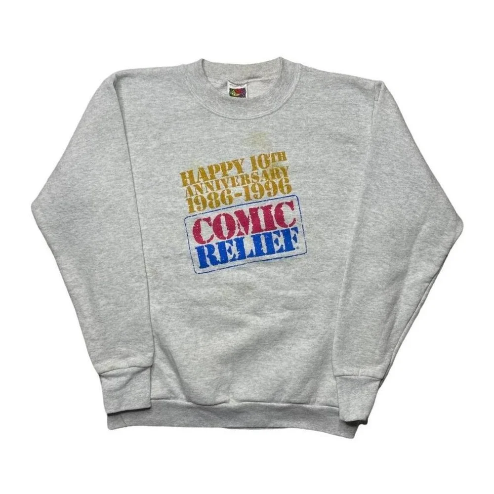 Vintage 90s Comic Relief Robin Williams‎ sweater crewneck